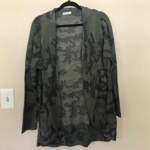 Camo Cardigan